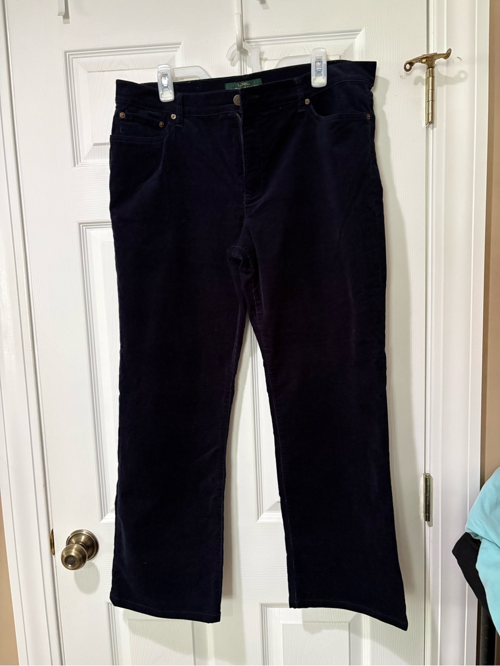 Lauren Ralph Lauren Navy Straight-Leg Women's Jeans